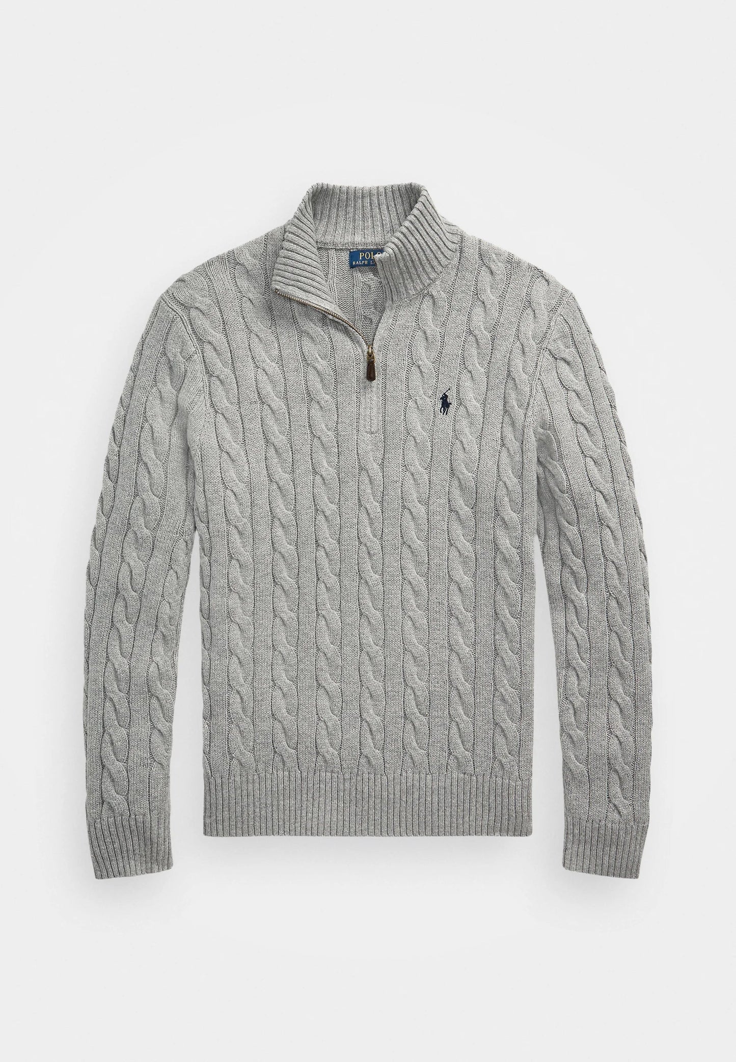 RL | Half-Zip Cable-Knit Cotton Sweaters