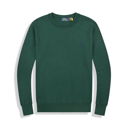 RⅬ Slim Fit Cotton Sweater