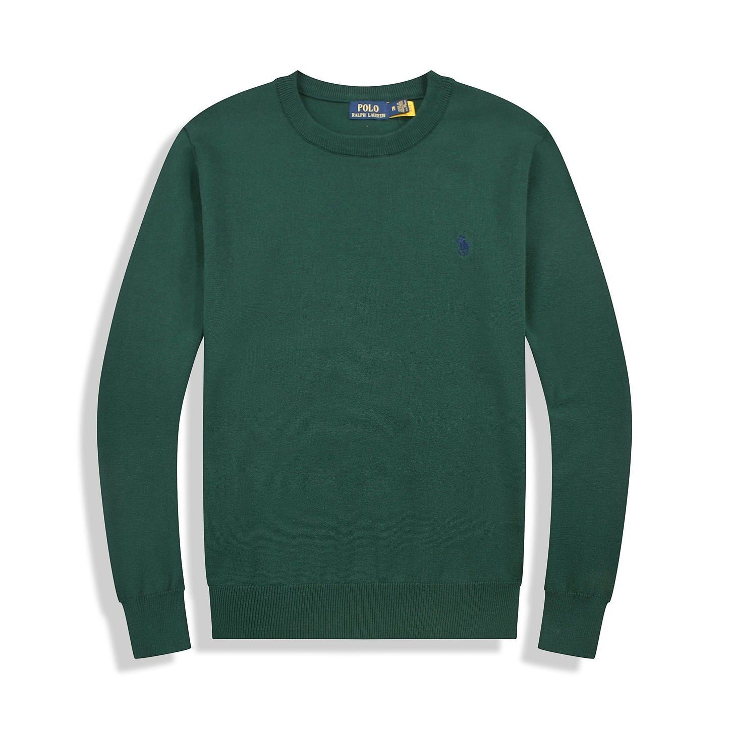 RⅬ Slim Fit Cotton Sweater