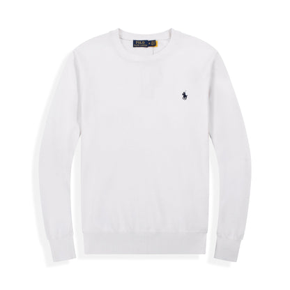 RⅬ Slim Fit Cotton Sweater