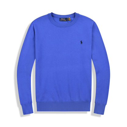 RⅬ Slim Fit Cotton Sweater