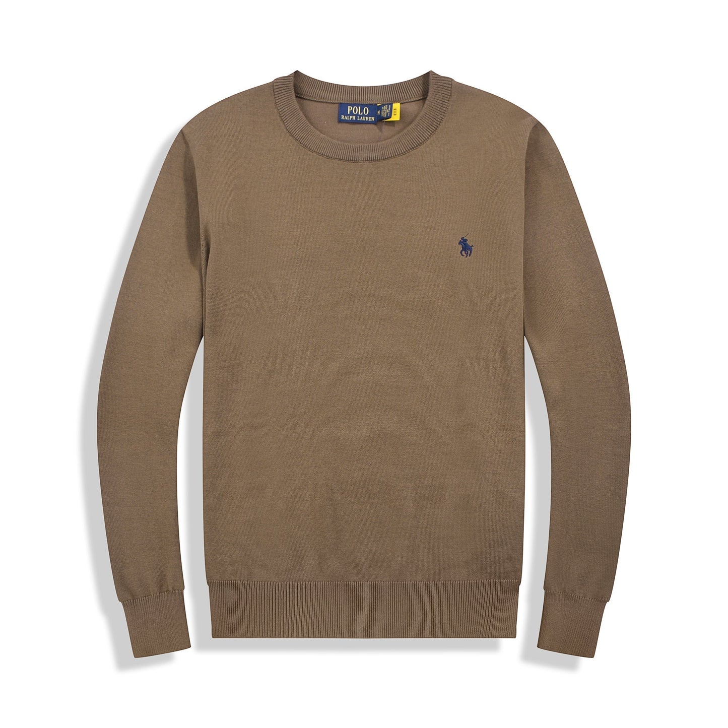 RⅬ Slim Fit Cotton Sweater