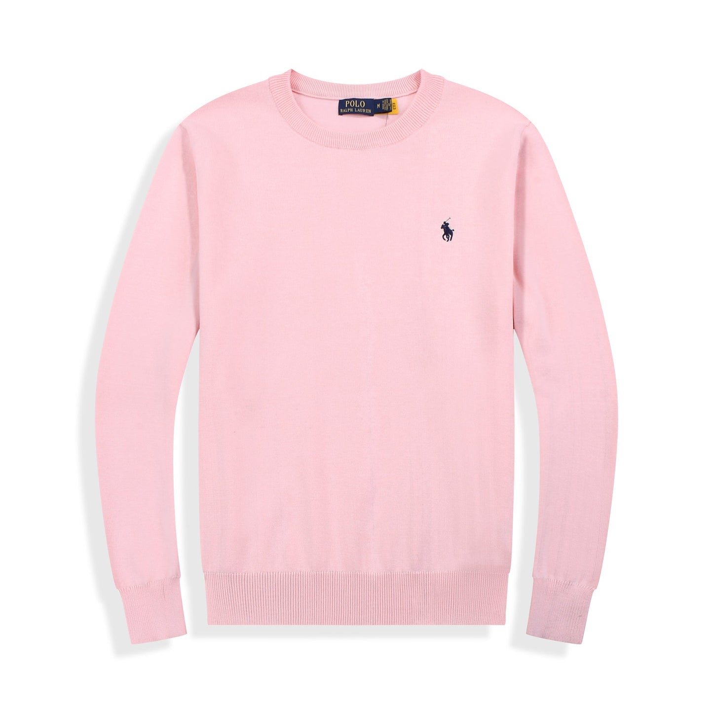 RⅬ Slim Fit Cotton Sweater