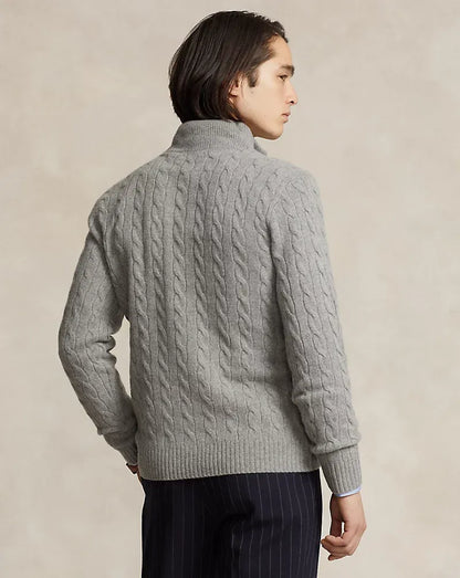 RL | Half-Zip Cable-Knit Cotton Sweaters
