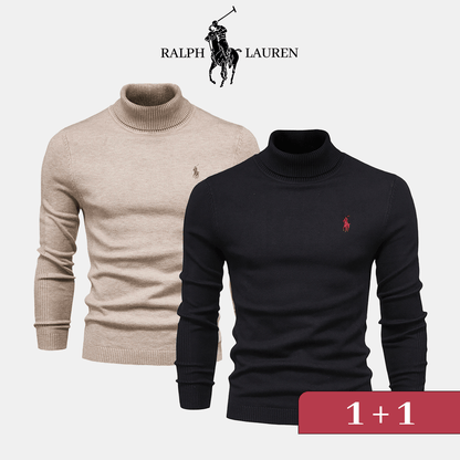Elegant R&L Turtleneck Sweater 1+1 – Now Available in Clearance Sale!