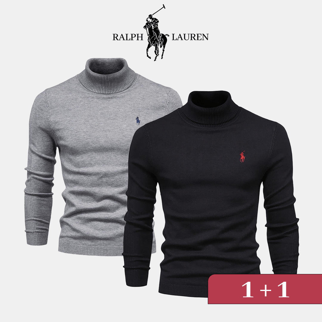 Elegant R&L Turtleneck Sweater 1+1 – Now Available in Clearance Sale!