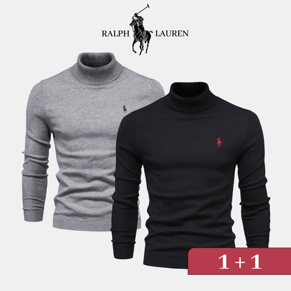 Elegant R&L Turtleneck Sweater 1+1 – Now Available in Clearance Sale!