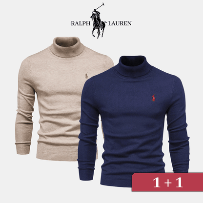 Elegant R&L Turtleneck Sweater 1+1 – Now Available in Clearance Sale!
