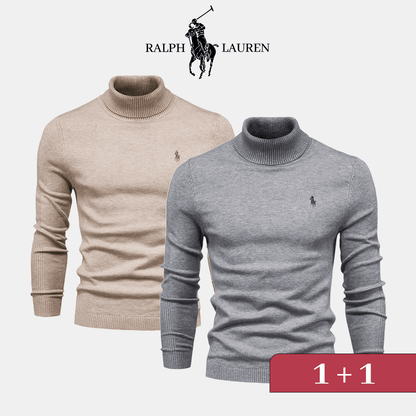 Elegant R&L Turtleneck Sweater 1+1 – Now Available in Clearance Sale!