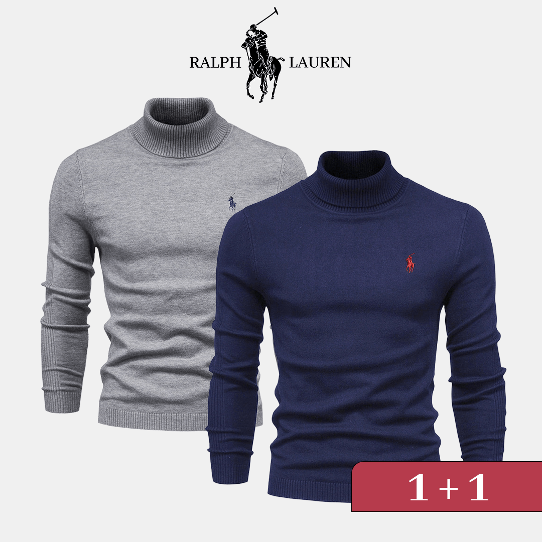 Elegant R&L Turtleneck Sweater 1+1 – Now Available in Clearance Sale!