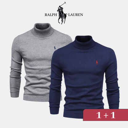 Elegant R&L Turtleneck Sweater 1+1 – Now Available in Clearance Sale!