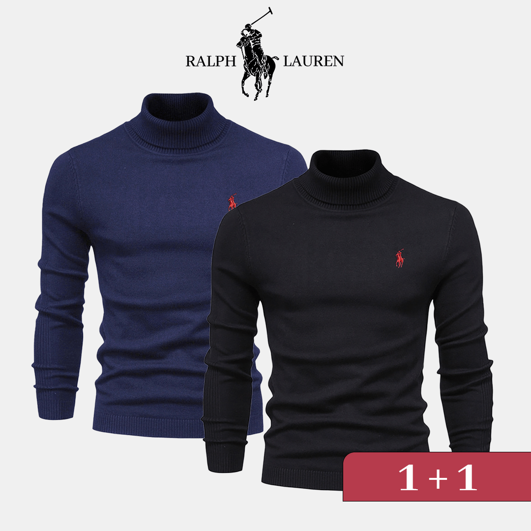 Elegant R&L Turtleneck Sweater 1+1 – Now Available in Clearance Sale!