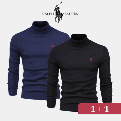Elegant R&L Turtleneck Sweater 1+1 – Now Available in Clearance Sale!